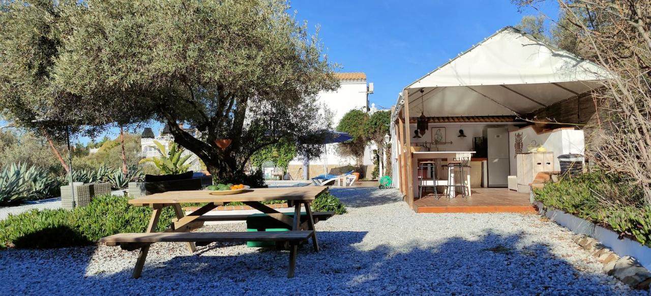 Campo Agave Luxury Tents Sayalonga Exterior photo